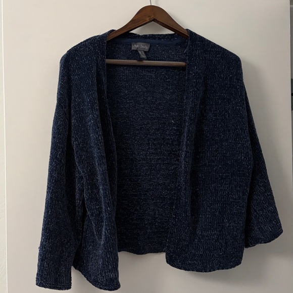 Multiples Sweaters - Multiple (3) Open-Front Chenille Sweaters